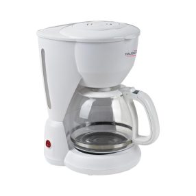   HAUSER C-915W kávéfőző, max. 1000 W, 12 csésze kapacitás, tartós filter, üvegkancsó, fehér színű