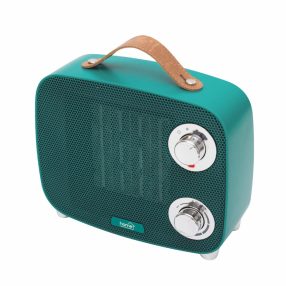   HOME FK58G hordozható PTC kerámia fűtőtest, max. 1500 W, termosztát, 2 fokozat, 3 üzemmód, zöld színű