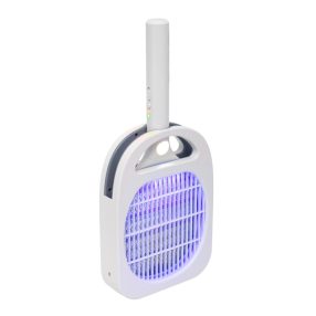   HOME IK15R elektromos légycsapó, kézi/asztali kivitel, 15 m2-es hatókörzet, UV-A fény, beépített akkumulátor