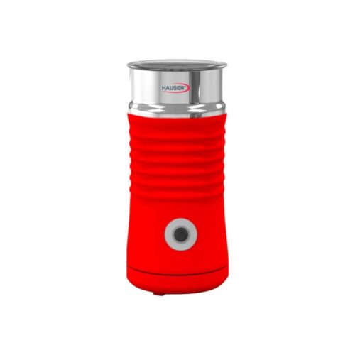 HAUSER MF-240R tejhabosító, 400 W, max 240 ml kapacitás, automata rendszer, tapadásmentes felület, piros