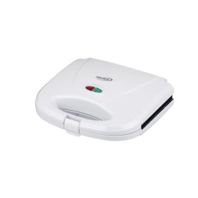   HAUSER ST-618 szendvicssütő, max. 800 W, 2 szeletes, tapadásmentes bevonat, hidegfalú burkolat, fehér színű
