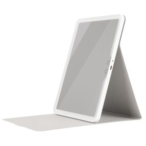   HUMANAS ML02 ,,tablet" akkumulátoros sminktükör, 25 x 19,1 cm, stílusos védőtok, állítható fényerő, 3 színhőmérséklet,
