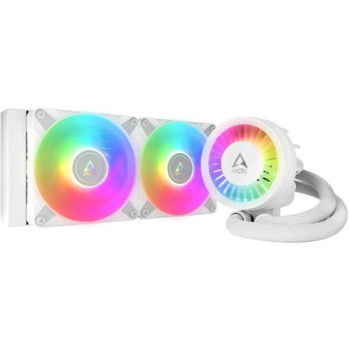 ARCTIC COOLING CPU hűtő Liquid Freezer III 240 A-RGB (vízhűtés), Univerzális Fehér