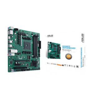 ASUS Alaplap AM4 PRO B550M-C/CSM AMD B550, mATX