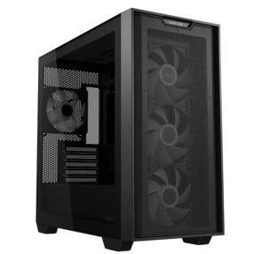  ASUS Ház A21 Plus, 750W (PRIME-750B-BLACK), Fekete, Üvegfalú