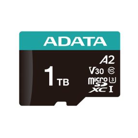   ADATA Memóriakártya MicroSDXC 1TB + Adapter UHS-I V30 A2 CL10 (100/85)