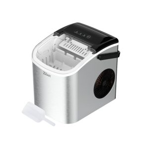   Zilan ZLN1177 jégkocka készítő, 95 W, 1,8 literes tartály, max. 15 kg napi kapacitás, öntisztító, rozsdamentes acél